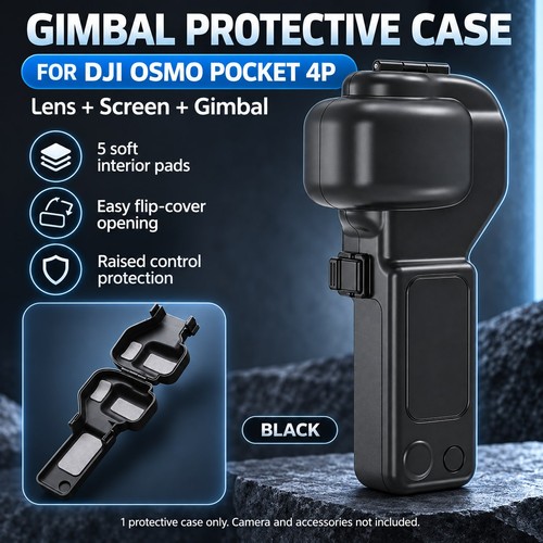 Black protective case for dji - protective,