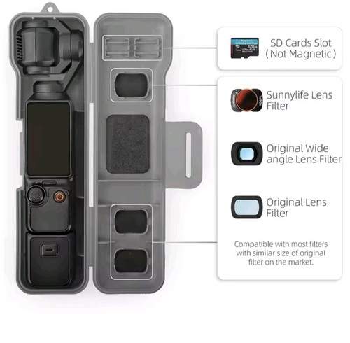 Travel storage box - box, cover